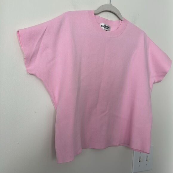 Essential Antwerp Pink Boxy Sweater S - Picture 3 of 8